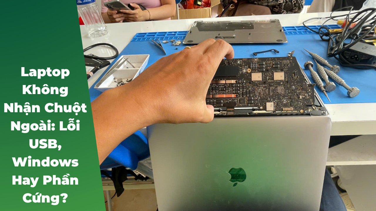 Laptop Không Nhận Chuột Ngoài: Lỗi USB, Windows Hay Phần Cứng?